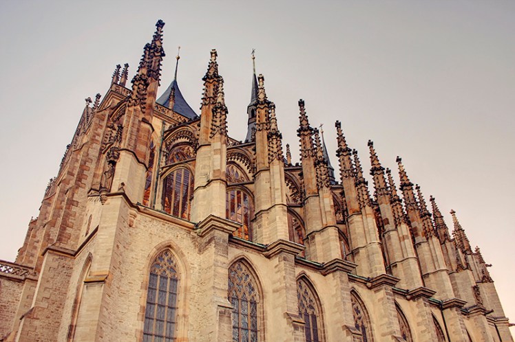 Kutna Hora Cathedral exterior