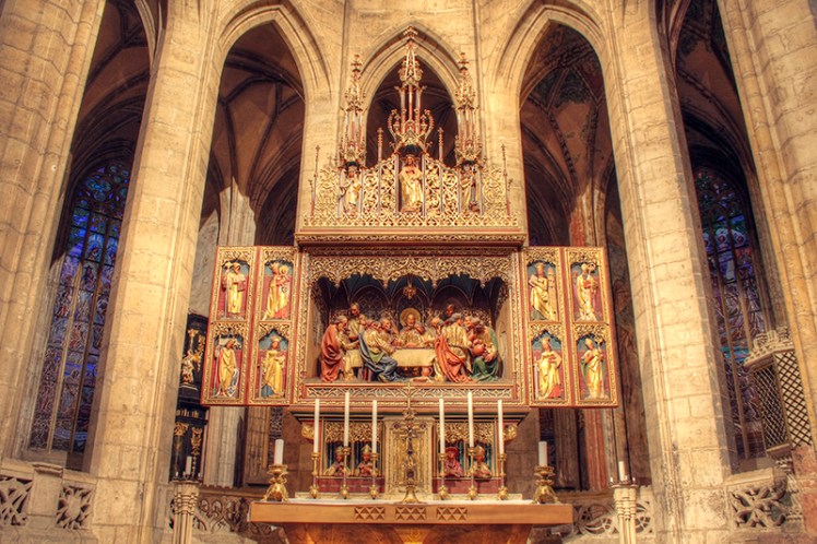 Kutna Hora Cathedral interior 7