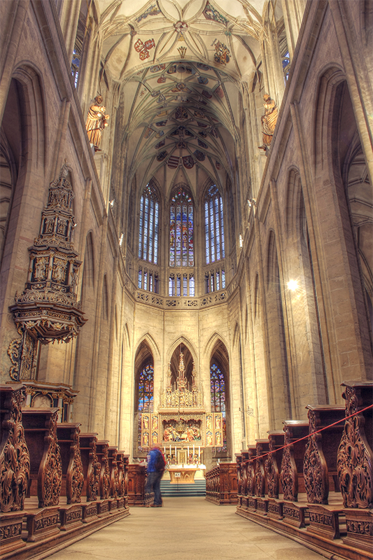Kutna Hora Cathedral interior