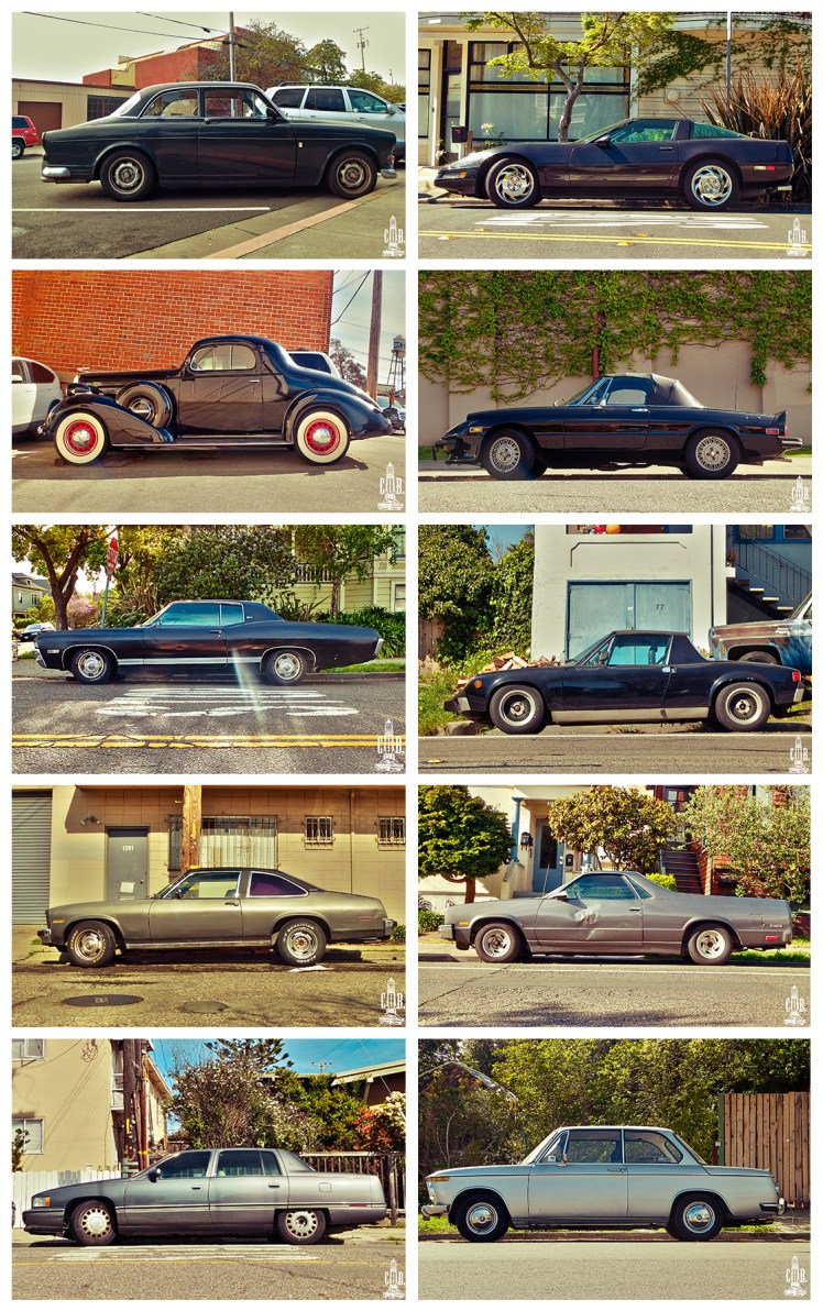 Cars Frame Black and Silver