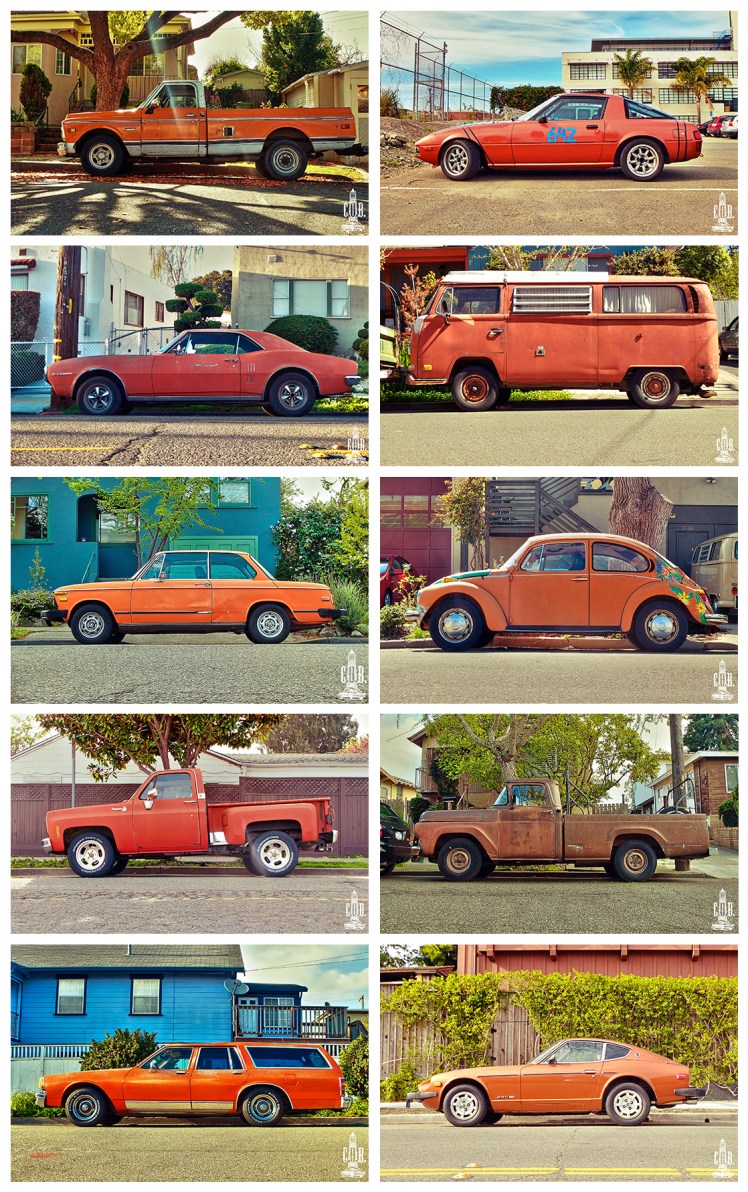 Cars Frame Orange