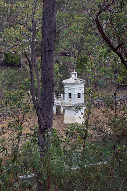 You don't often associate industry with ornate buildings but this structure on the Ridgeway Reservoir certainly meets the requirements.