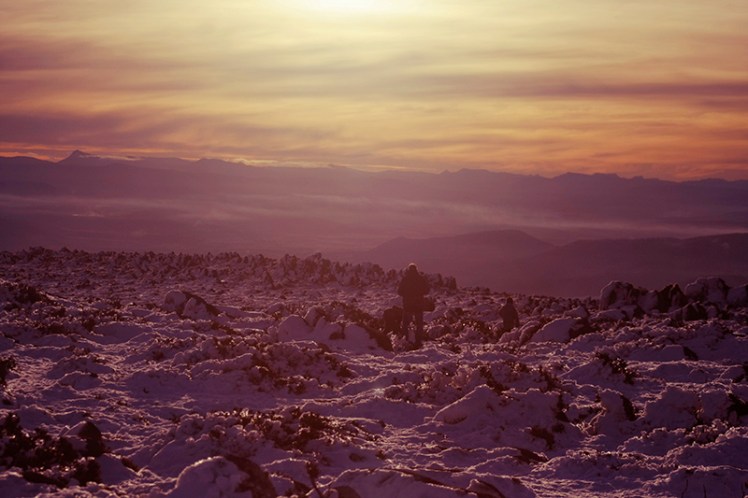 Just magical, setting sun+mountain=happy James