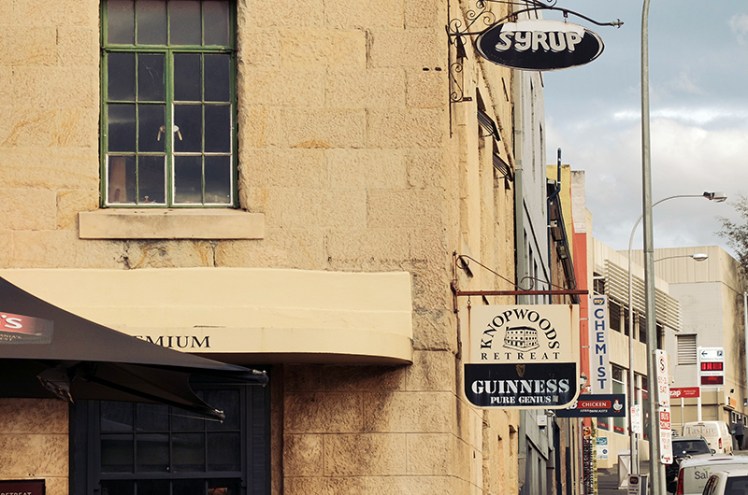 After walking around some of Hobart's best sites all day, you'll no doubt be thirsty and in need of refreshment. There's quite a few bars and restaurants in Salamanca and Knopwood's Retreat (21)is a great option.